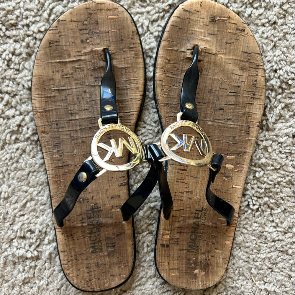 Michael Kors cork sandals